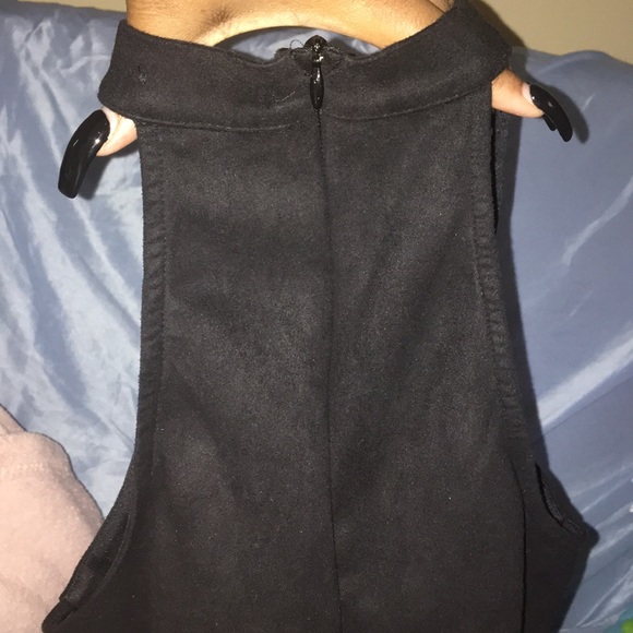 Suede Fashion Nova Dress - Picture 4 of 4